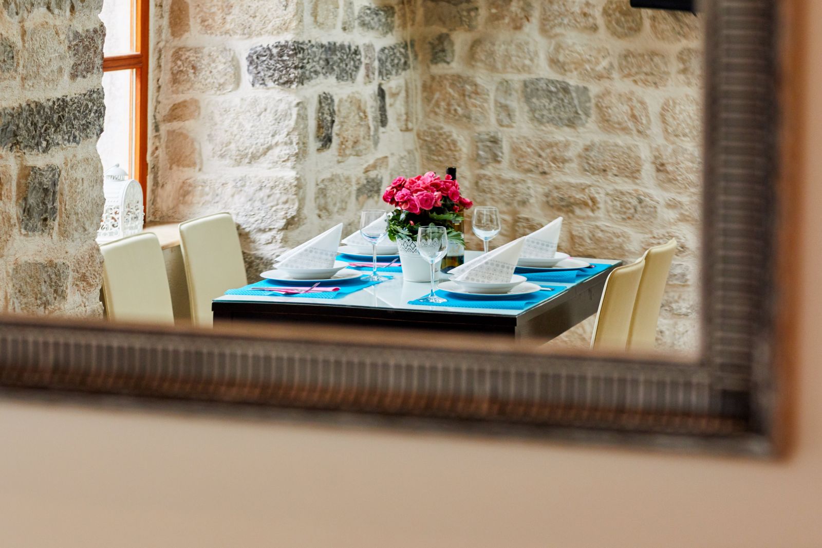 Kotor, Montenegro, mirror reflection